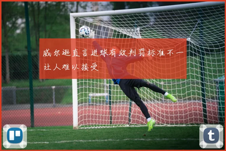 威尔逊直言进球有效判罚标准不一让人难以接受