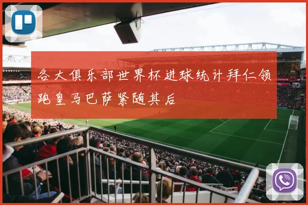 各大俱乐部世界杯进球统计拜仁领跑皇马巴萨紧随其后